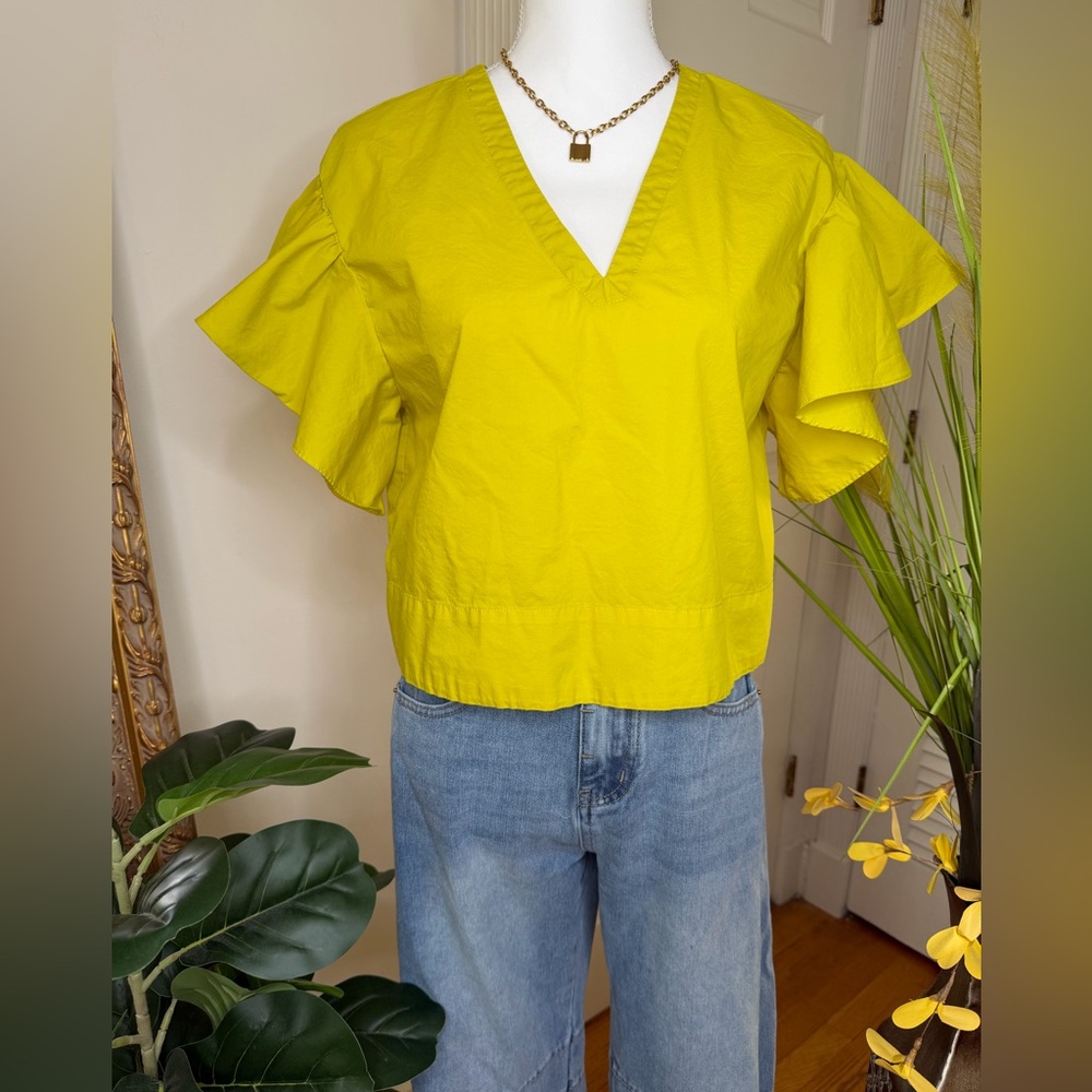 Marc Jacobs Soft Yellow Blouse